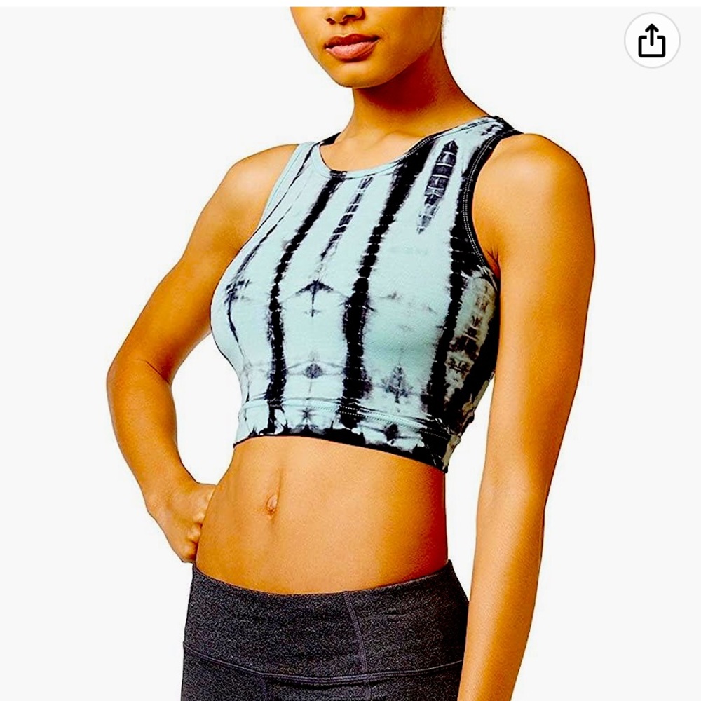 NWT Calvin Klein tye dye crop